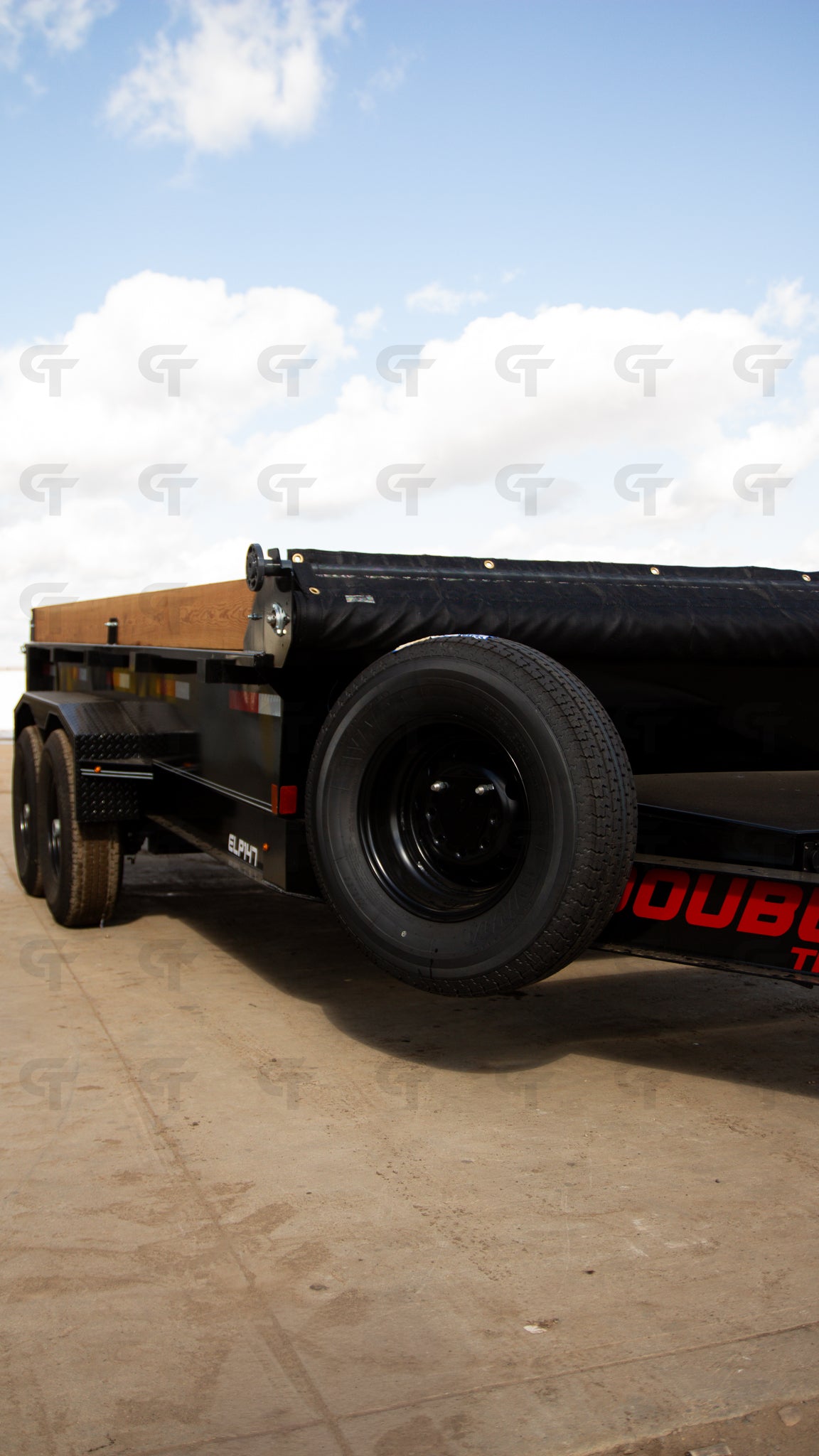 2027 Double A 7' 14' Dump Trailer - 15400LB GVW - 36389
