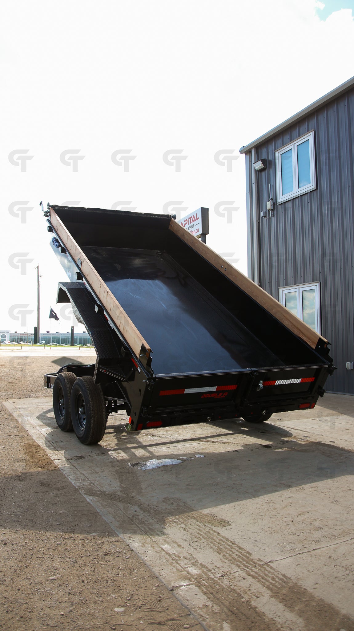 2027 Double A 7' 14' Dump Trailer - 15400LB GVW - 36389