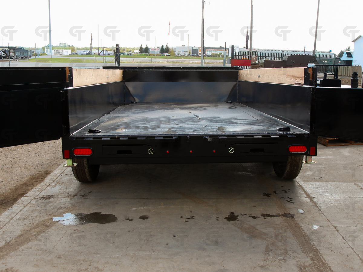 2027 Double A 7' 14' Dump Trailer - 15400LB GVW - 36389