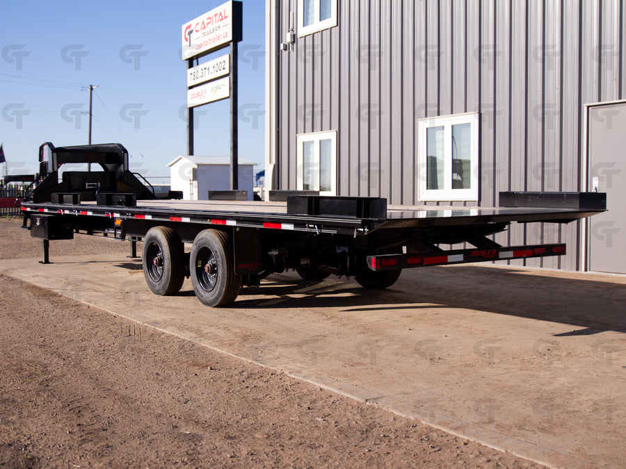 2027 Double A Gooseneck 30' Full Tilt Highboy/Deckover Trailer - 23000LB GVW - 35714