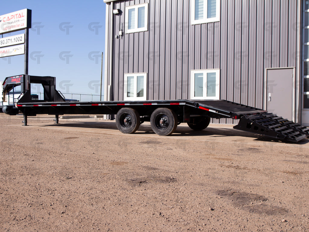 2027 Double A 28' Gooseneck Highboy 29000LB GVW - 35644