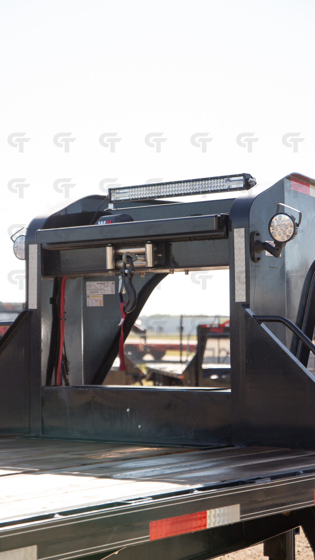 2027 Double A 34' Gooseneck Highboy/Deckover Beavertail Trailer · Tandem 12K
