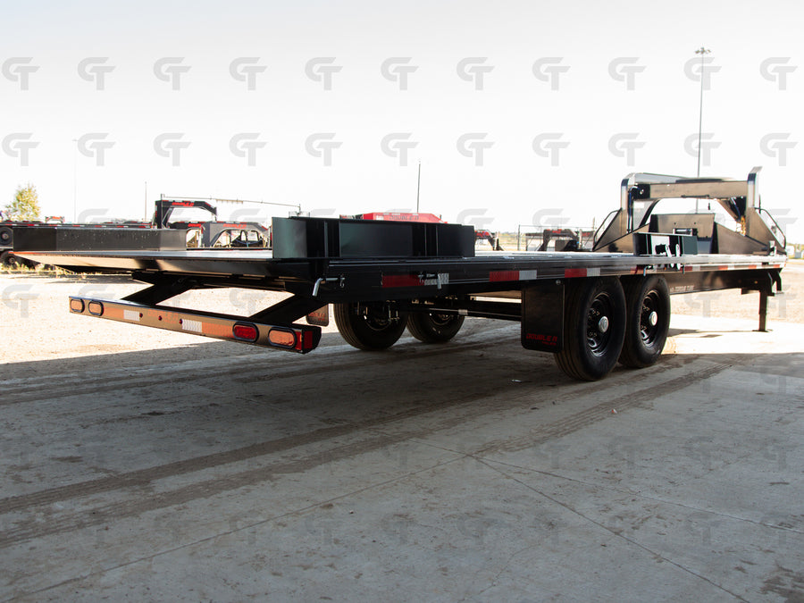 2027 Double A 22' Gooseneck Highboy Full Tilt Trailer - 15400LB GVW - 36995