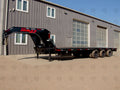 2026 Double A 28' Gooseneck Trailer - Straight Deck - 3:10K Axles - 34500LB GVW