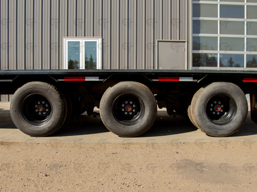 2026 Double A 28' Gooseneck Trailer - Straight Deck - 3:10K Axles - 34500LB GVW