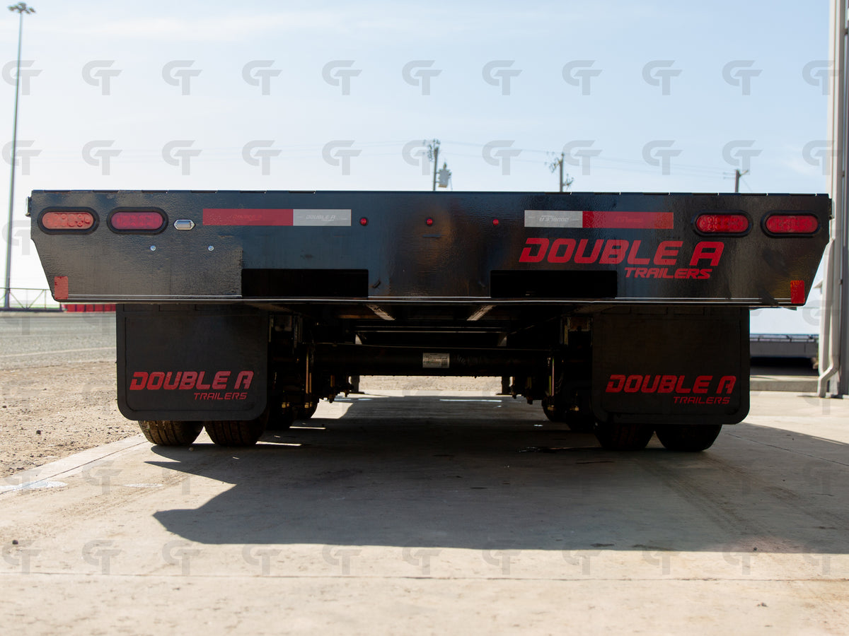 2026 Double A 28' Gooseneck Trailer - Straight Deck - 3:10K Axles - 34500LB GVW