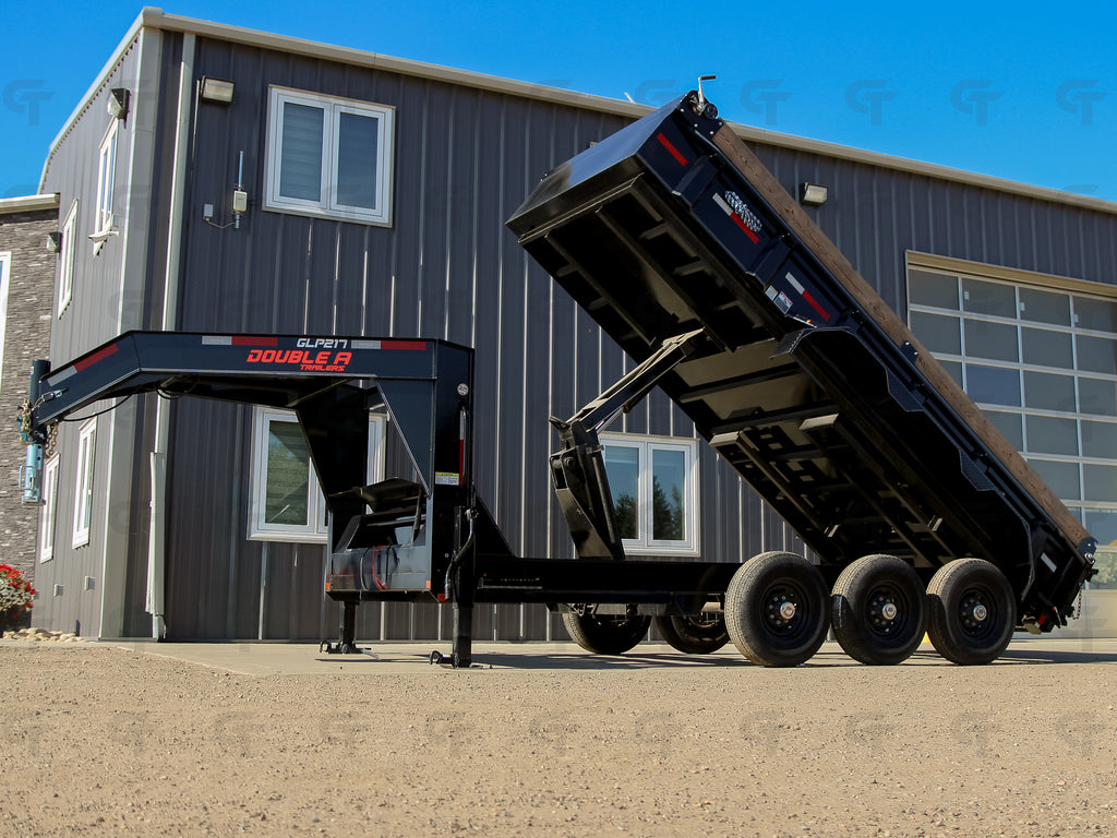 2026 Double A 16' Gooseneck Dump Trailer - 23000LB GVW - 31525