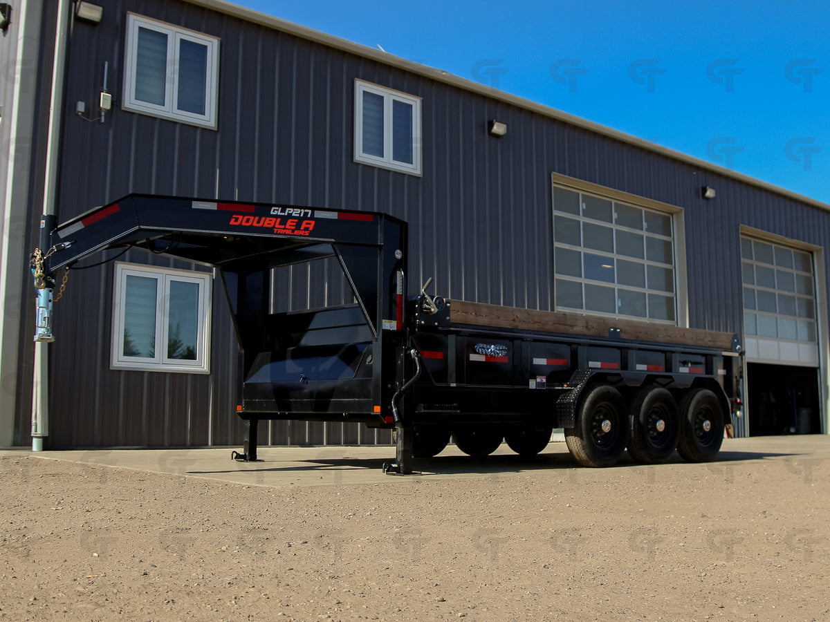 2026 Double A 16' Gooseneck Dump Trailer - 23000LB GVW - 31525
