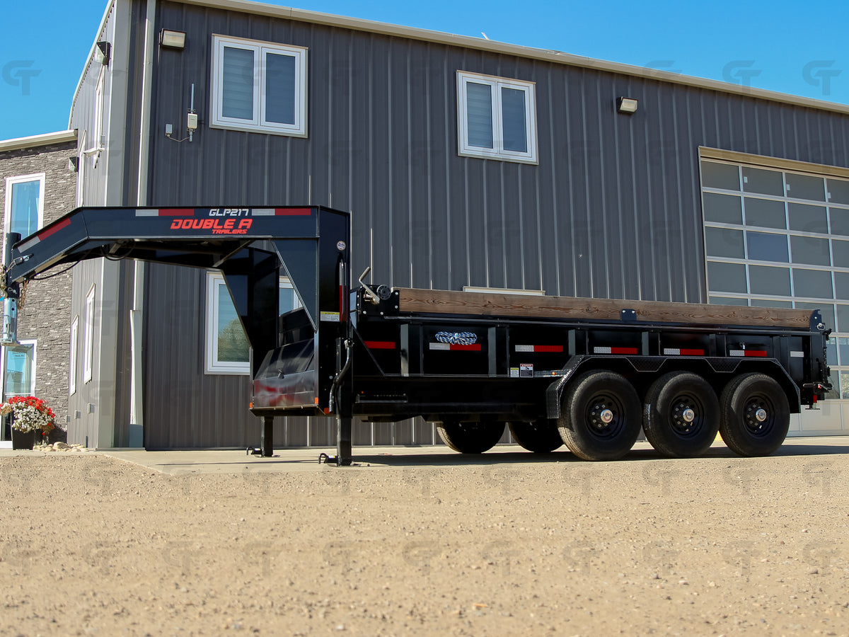 2026 Double A 16' Gooseneck Dump Trailer - 23000LB GVW - 31525