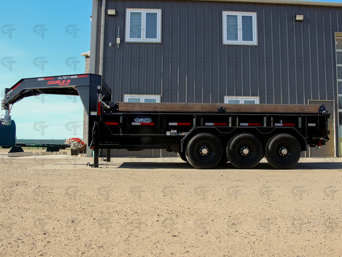 2026 Double A 16' Gooseneck Dump Trailer - 23000LB GVW - 31525