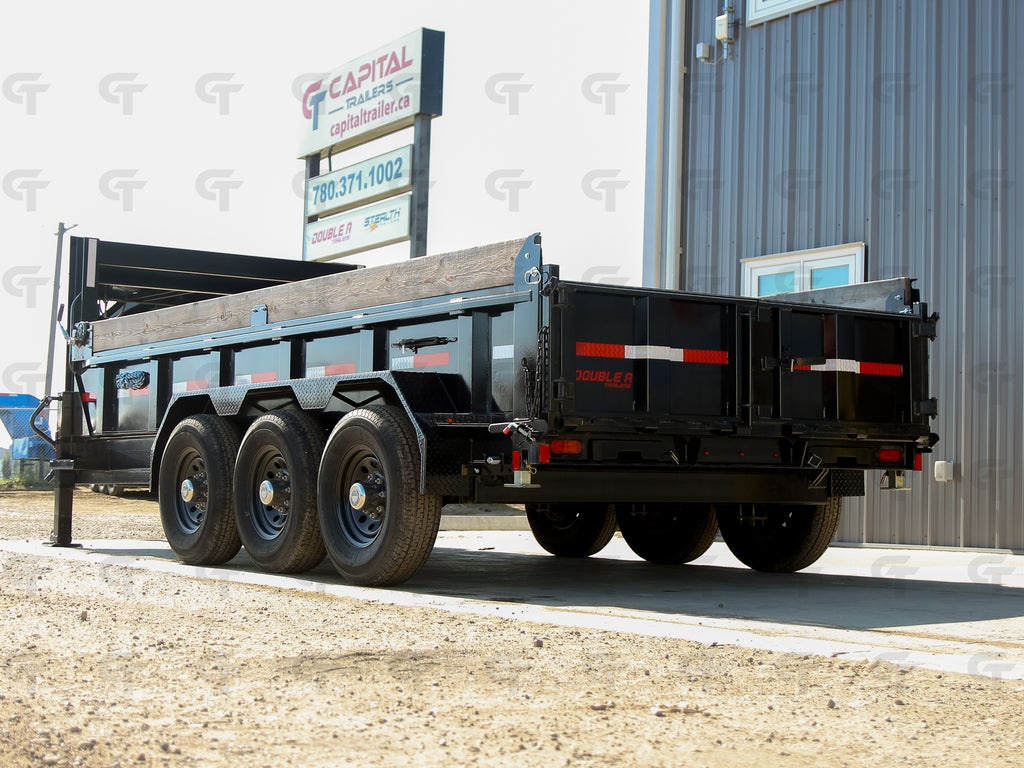 2026 Double A 16' Gooseneck Dump Trailer - 23000LB GVW - 31525