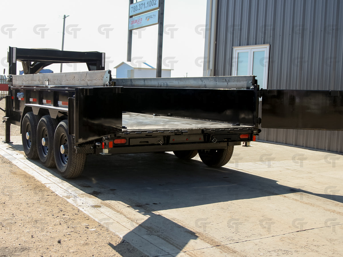 2026 Double A 16' Gooseneck Dump Trailer - 23000LB GVW - 31525