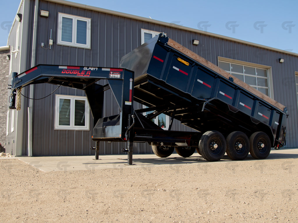 2026 Double A 16' Gooseneck Dump Trailer - 23000LB GVW - 32711