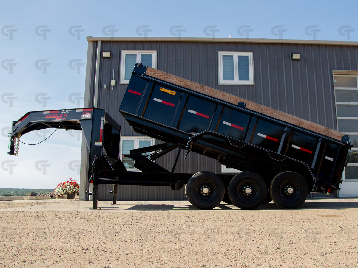 2026 Double A 16' Gooseneck Dump Trailer - 23000LB GVW - 32711