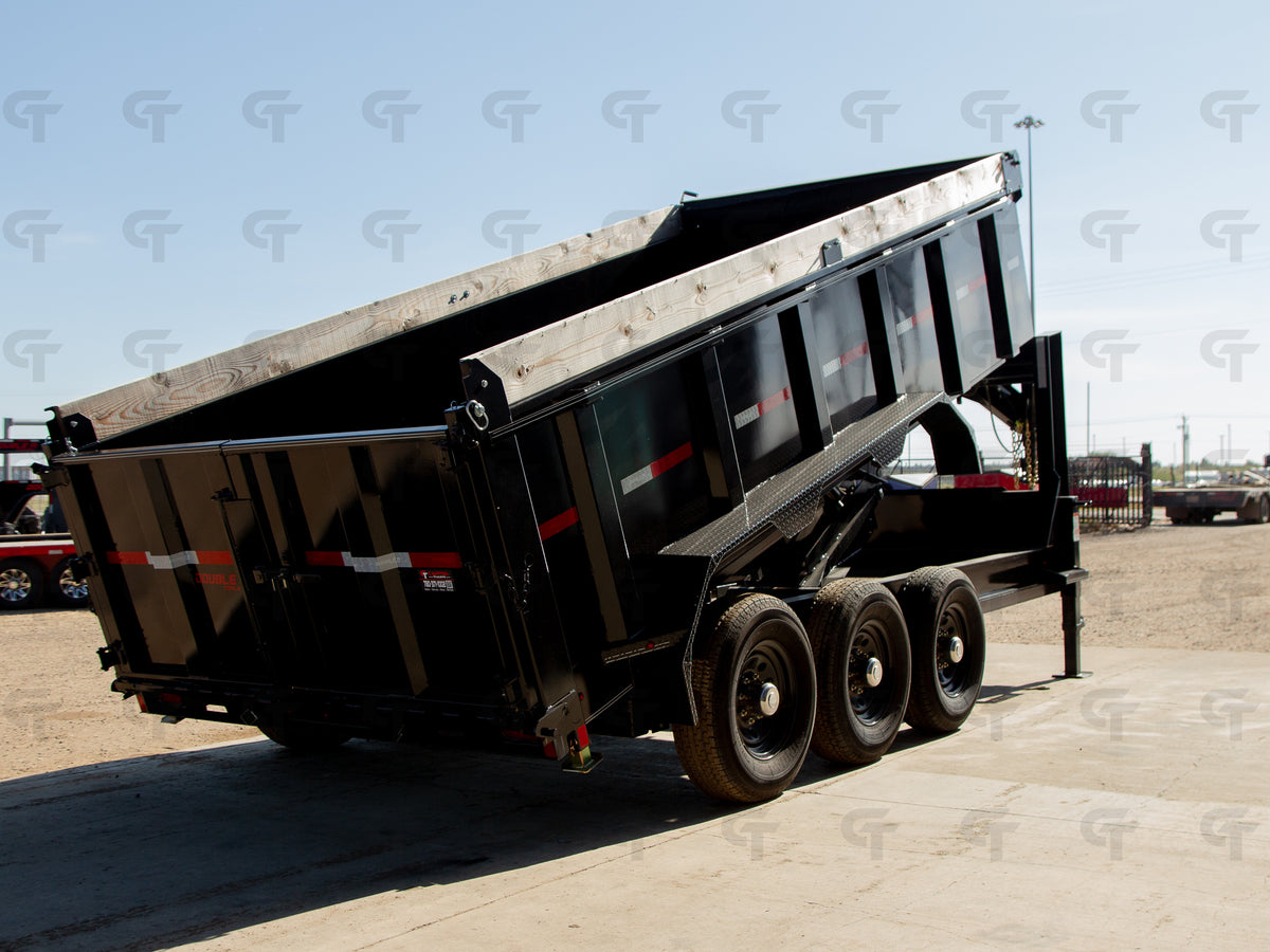 2026 Double A 16' Gooseneck Dump Trailer - 23000LB GVW - 32711