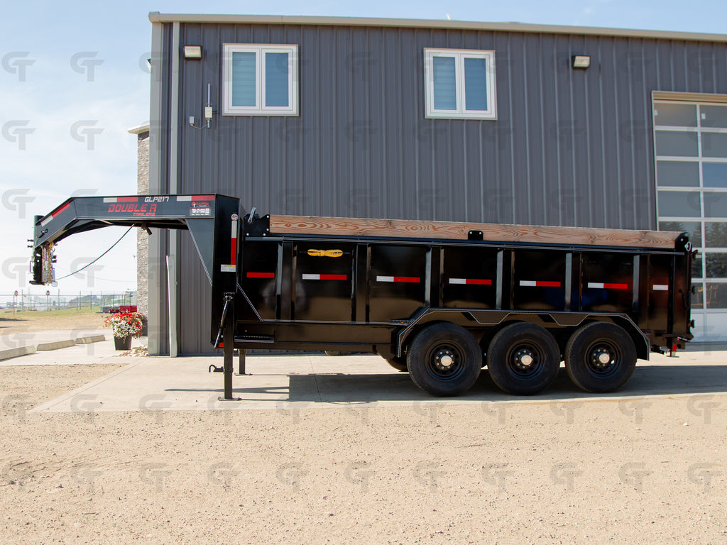 2026 Double A 16' Gooseneck Dump Trailer - 23000LB GVW - 32711