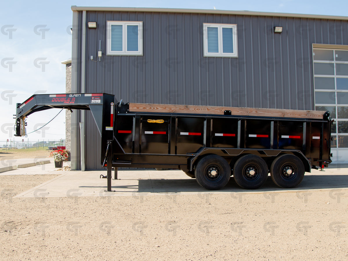 2026 Double A 16' Gooseneck Dump Trailer - 23000LB GVW - 32711