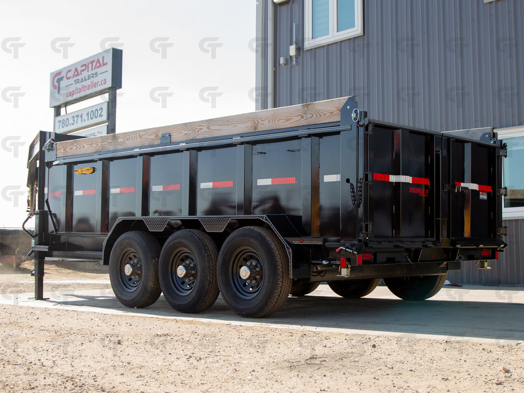 2026 Double A 16' Gooseneck Dump Trailer - 23000LB GVW - 32711