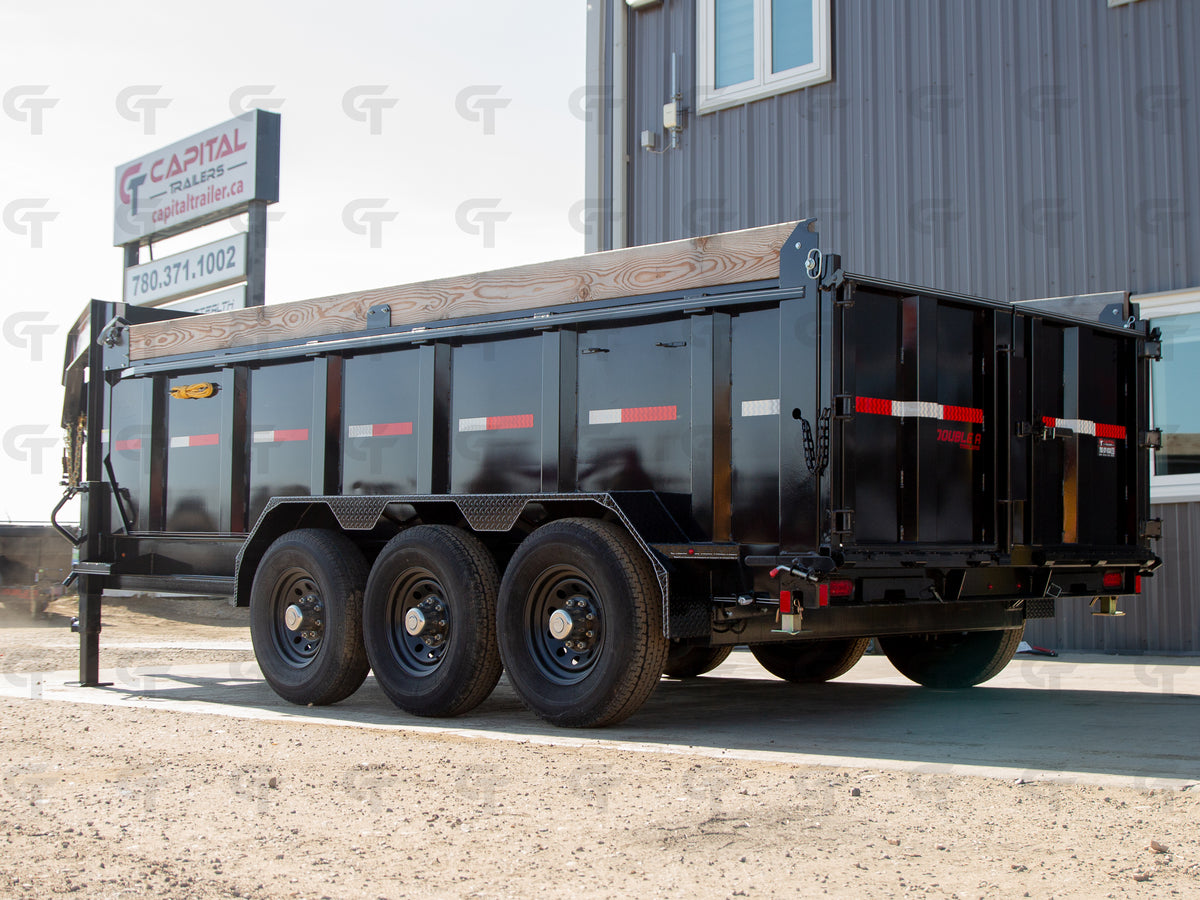 2026 Double A 16' Gooseneck Dump Trailer - 23000LB GVW - 32711
