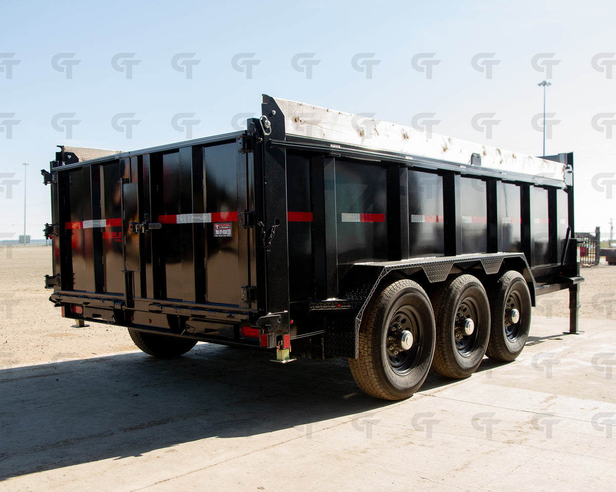 2026 Double A 16' Gooseneck Dump Trailer - 23000LB GVW - 32711
