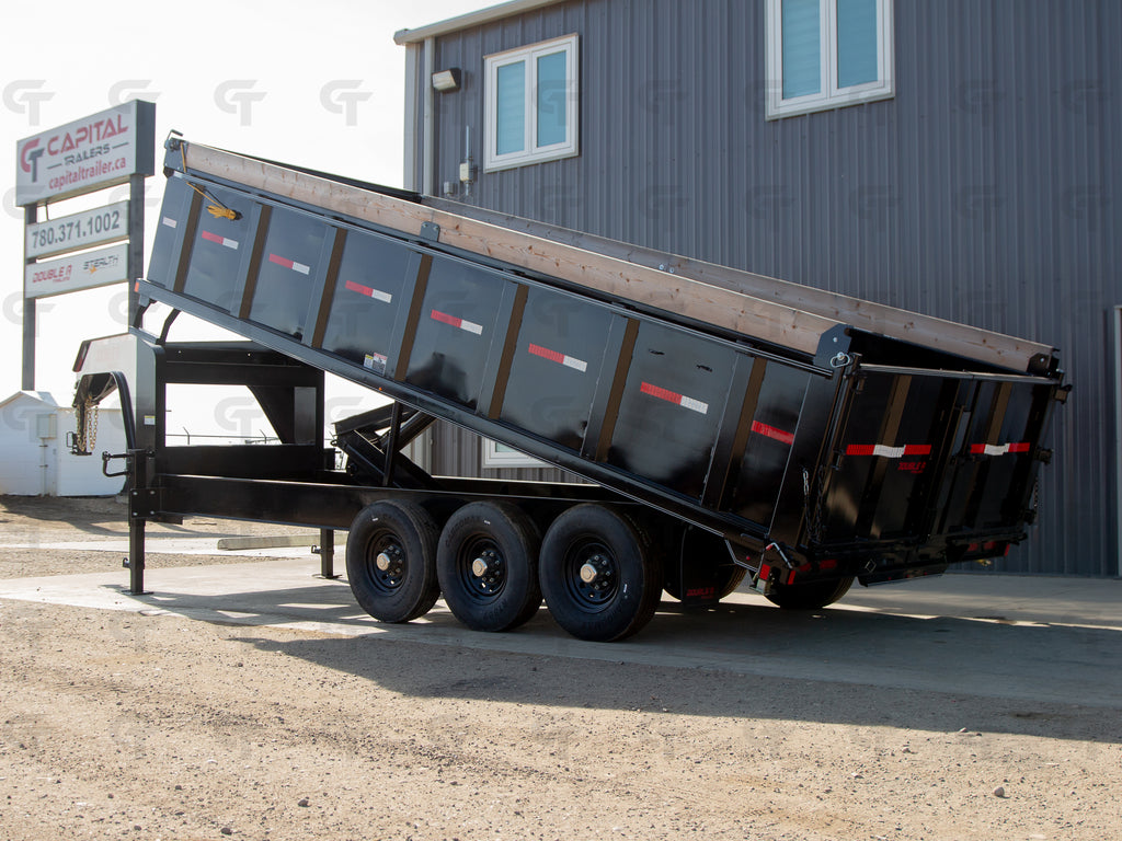 2026 Double A 8' x 20' Gooseneck Dump Trailer - 24150LB GVW - 33635