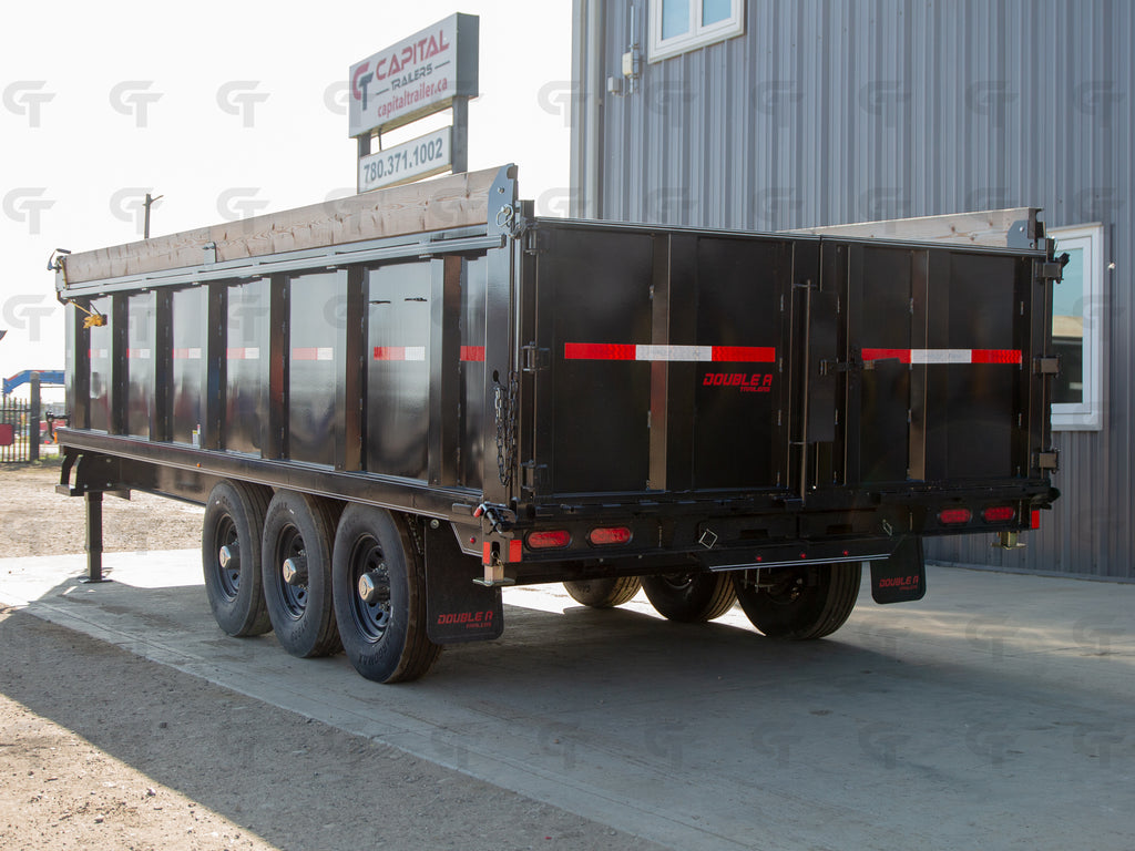 2026 Double A 8' x 20' Gooseneck Dump Trailer - 24150LB GVW - 33635