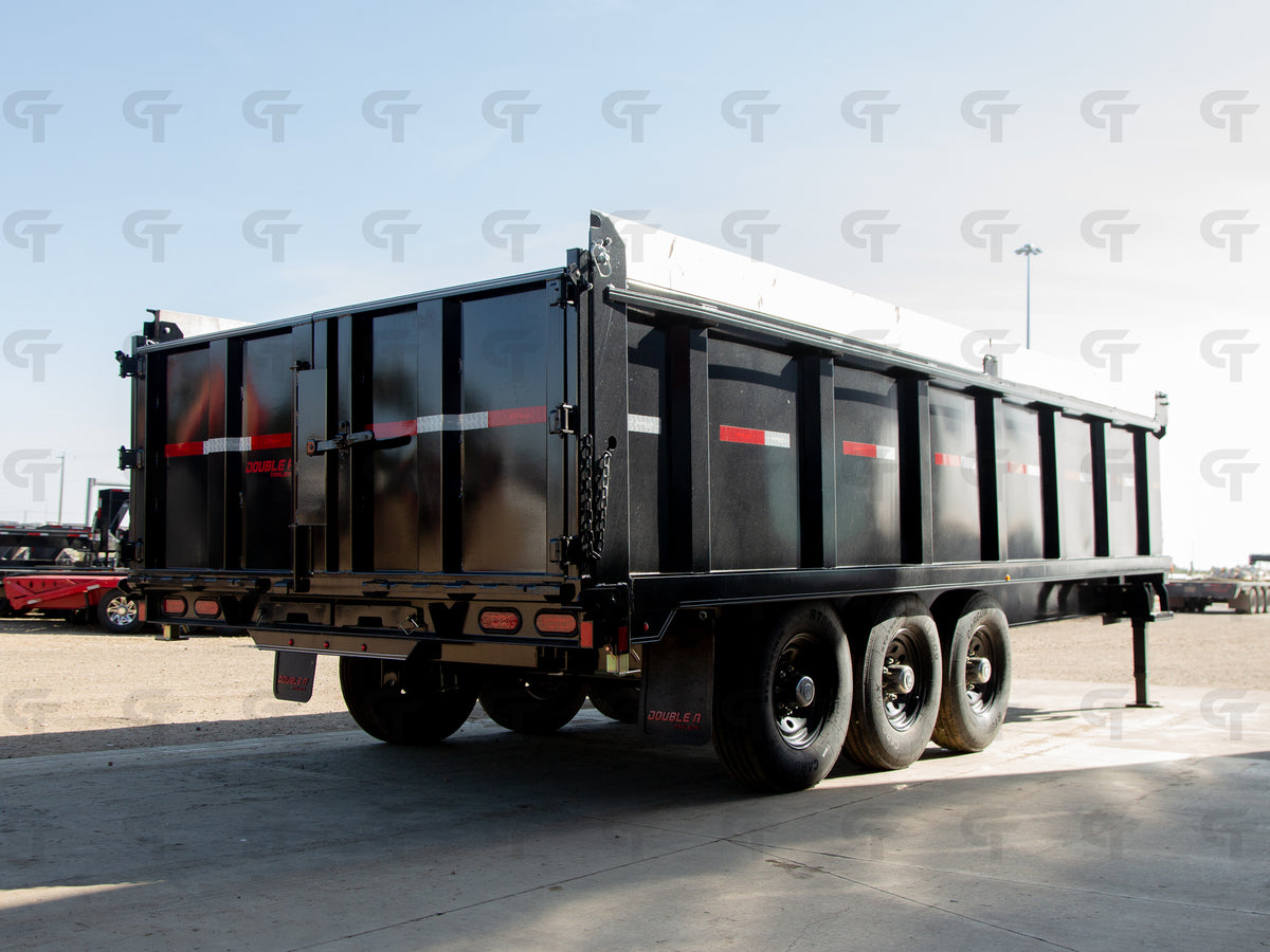 2026 Double A 8' x 20' Gooseneck Dump Trailer - 24150LB GVW - 33635
