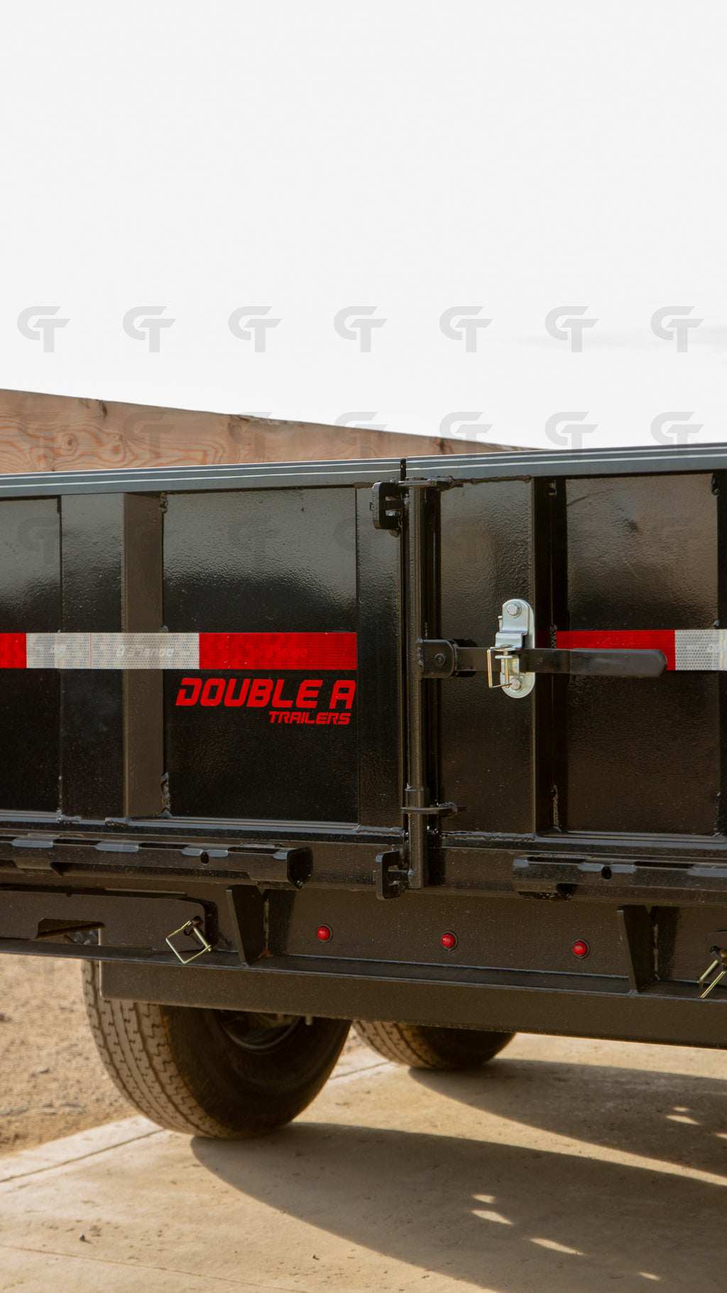 2027 Double A 14' Gooseneck Dump Trailer - 15400LB GVW - 35488