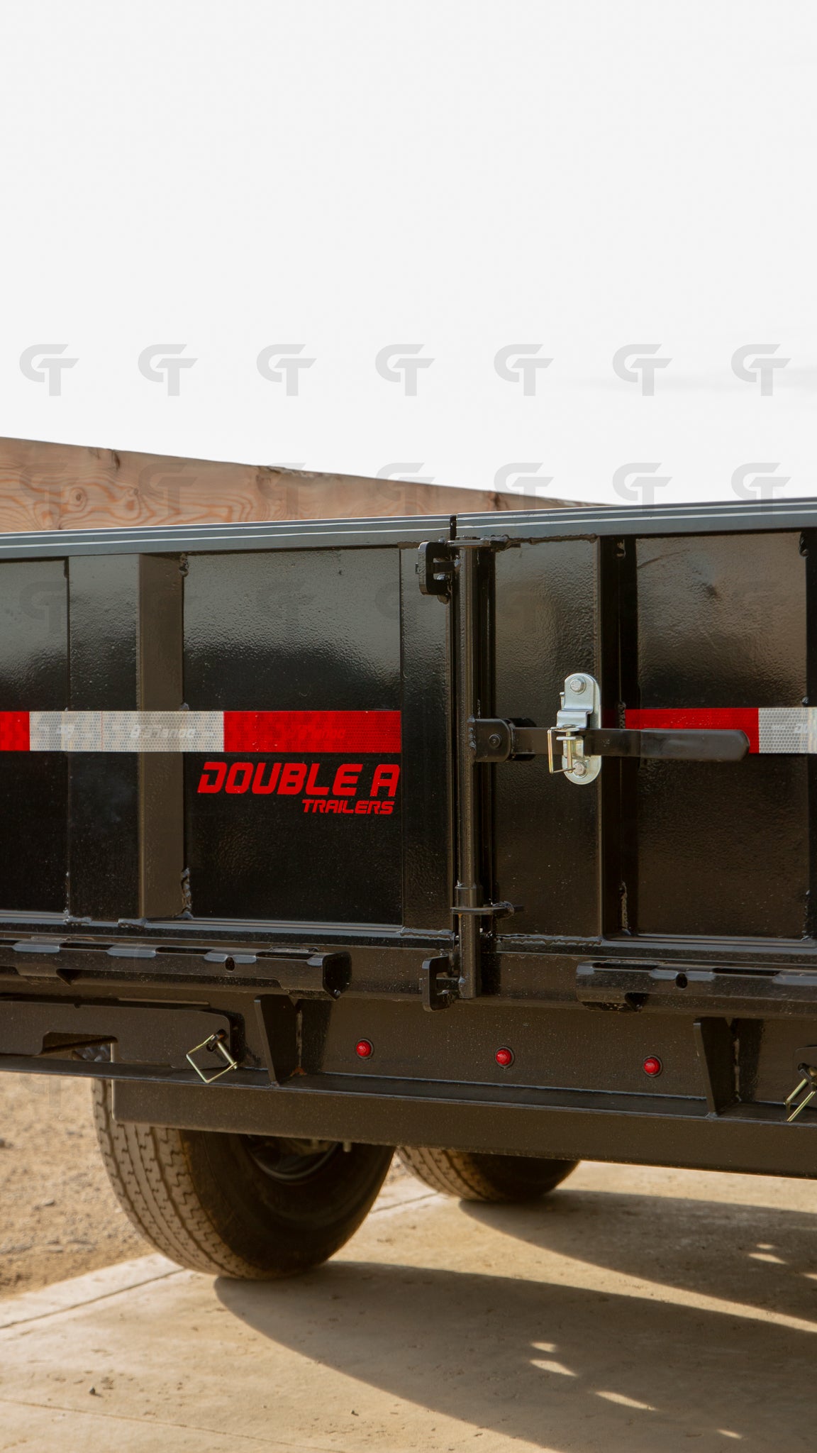 2027 Double A 14' Gooseneck Dump Trailer - 15400LB GVW - 35488