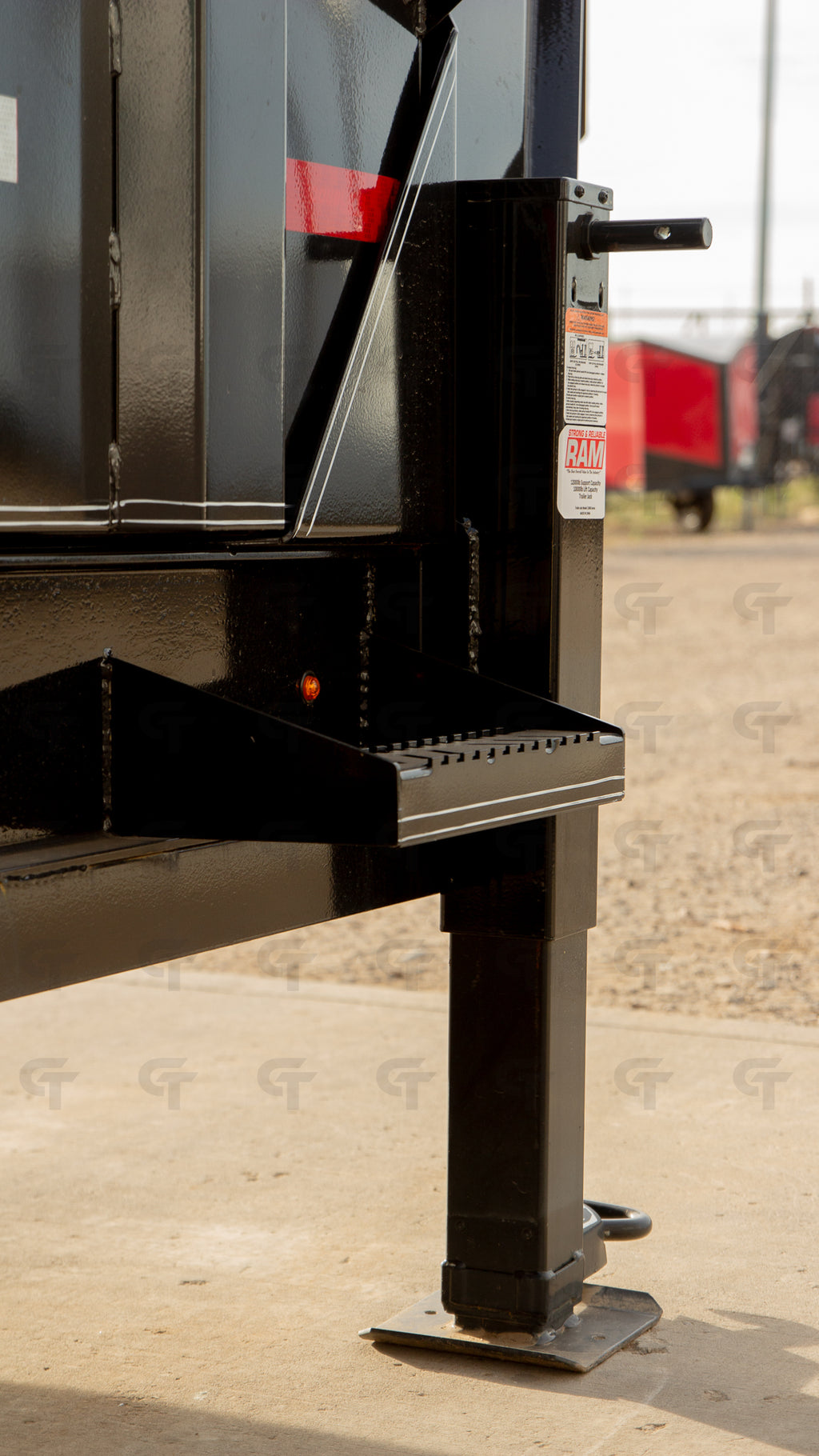 2027 Double A 14' Gooseneck Dump Trailer - 15400LB GVW - 35488
