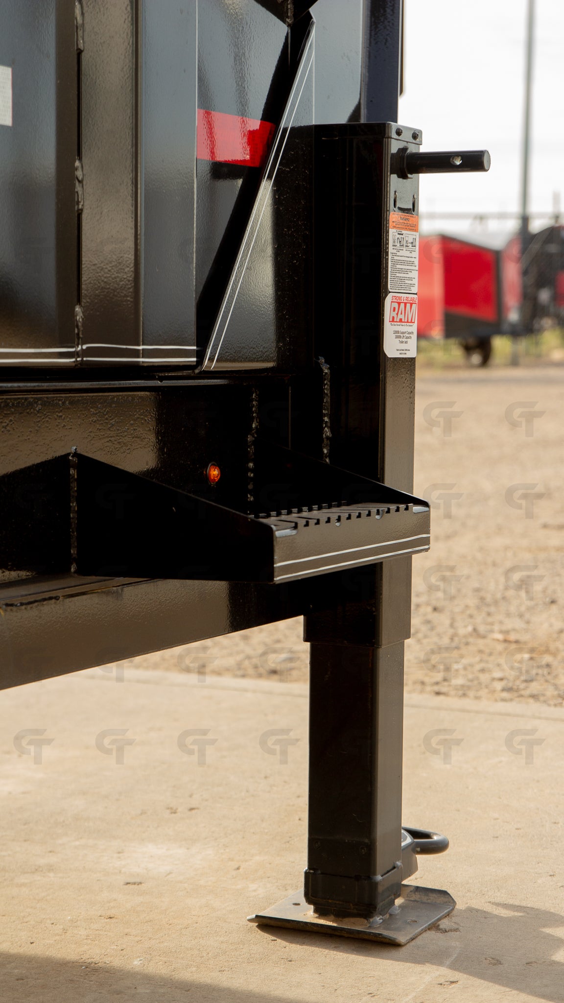 2027 Double A 14' Gooseneck Dump Trailer - 15400LB GVW - 35488