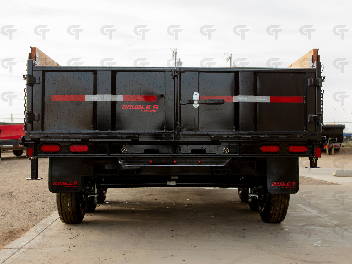 2027 Double A 16' Gooseneck Dump Trailer -24150LB GVW - 36521
