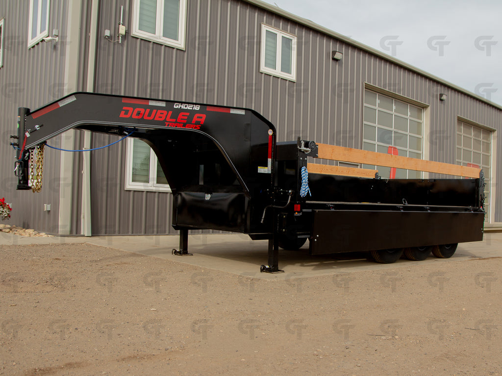 2027 Double A 16' Gooseneck Dump Trailer -24150LB GVW - 36521