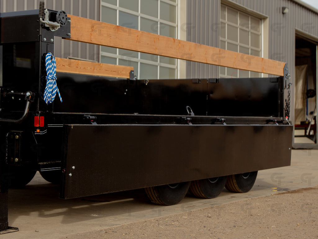 2027 Double A 16' Gooseneck Dump Trailer -24150LB GVW - 36521