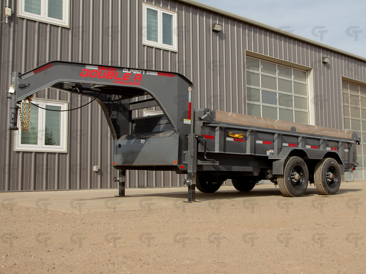 2026 Double A 16' Gooseneck Dump Trailer - 23000LB GVW - 32738