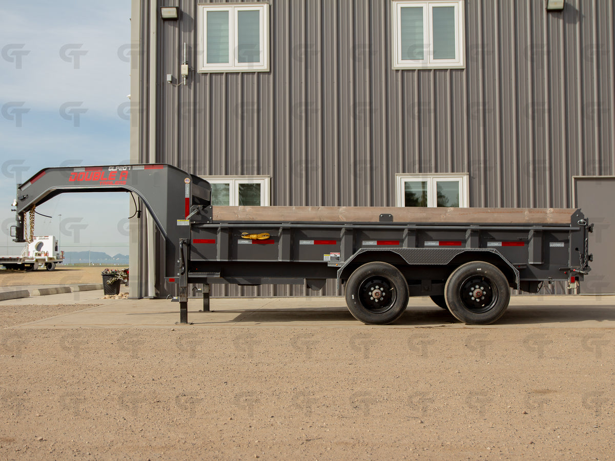 2026 Double A 16' Gooseneck Dump Trailer - 23000LB GVW - 32738