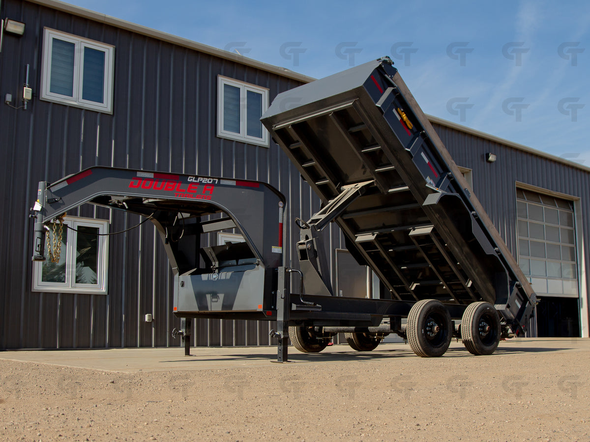 2026 Double A 16' Gooseneck Dump Trailer - 23000LB GVW - 32738
