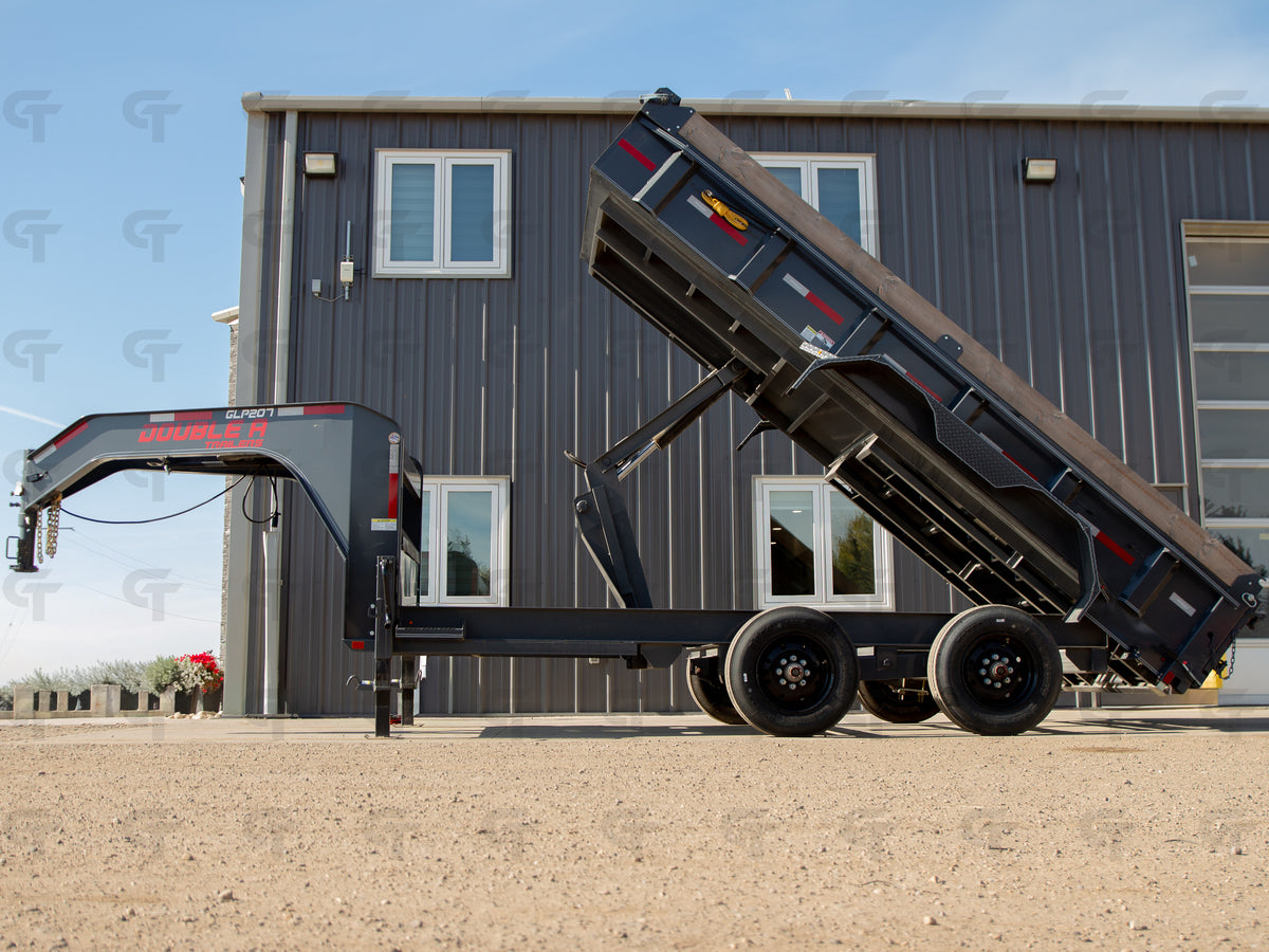 2026 Double A 16' Gooseneck Dump Trailer - 23000LB GVW - 32738