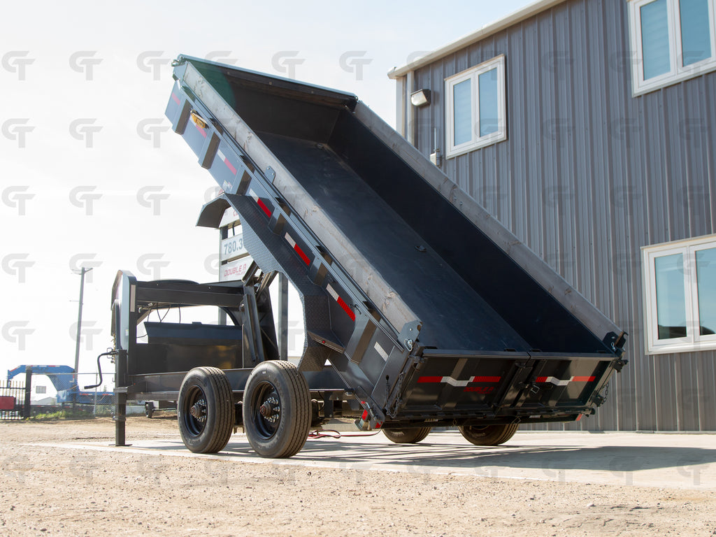 2026 Double A 16' Gooseneck Dump Trailer - 23000LB GVW - 32738