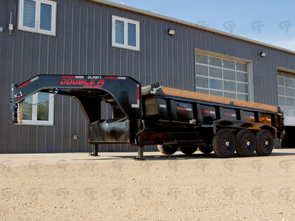 2027 Double A 16' Gooseneck Dump Trailer - 24150LB GVW - 36519