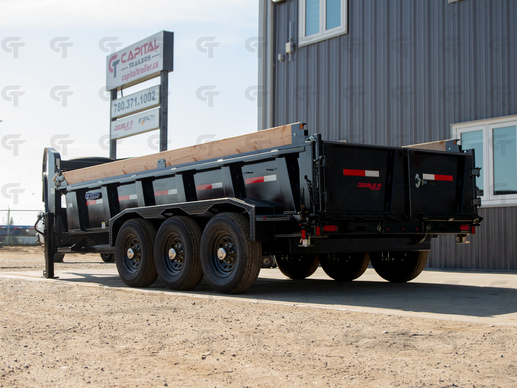 2027 Double A 16' Gooseneck Dump Trailer - 24150LB GVW - 36519