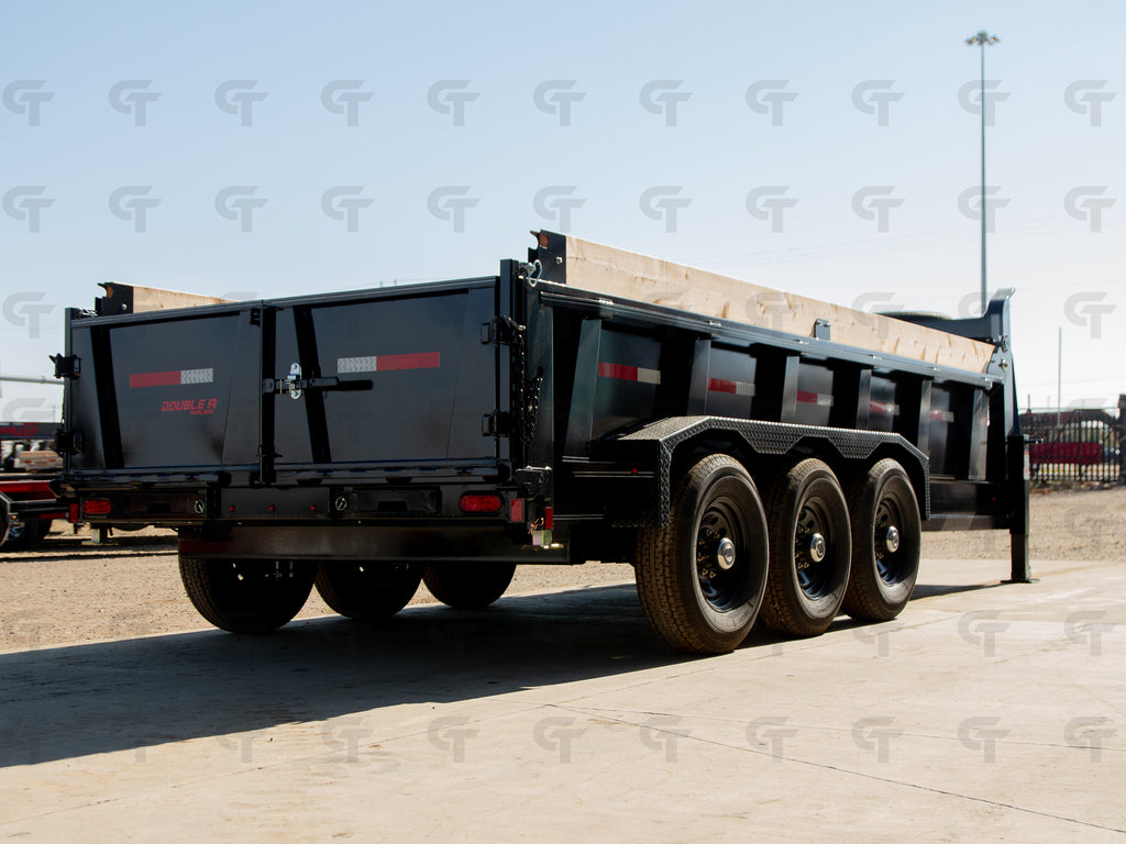 2027 Double A 16' Gooseneck Dump Trailer - 24150LB GVW - 36519