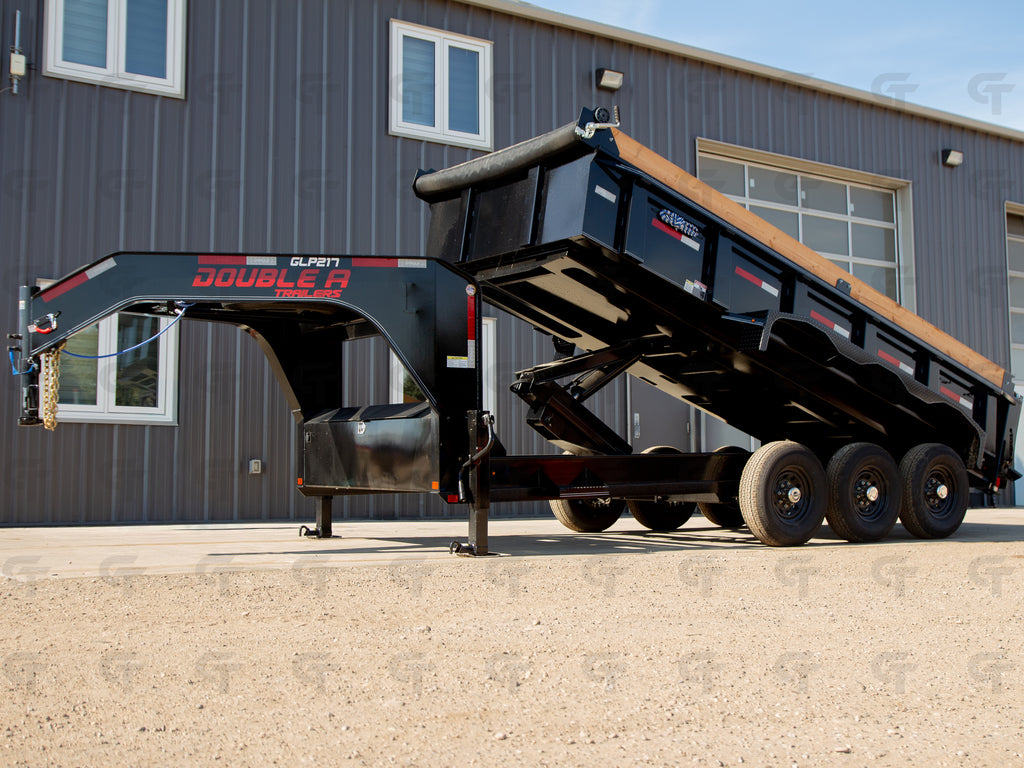2027 Double A 16' Gooseneck Dump Trailer - 24150LB GVW - 36519