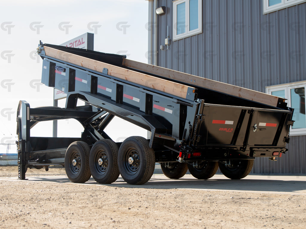 2027 Double A 16' Gooseneck Dump Trailer - 24150LB GVW - 36519