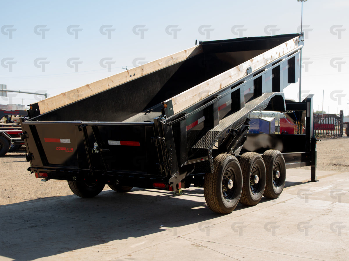 2027 Double A 16' Gooseneck Dump Trailer - 24150LB GVW - 36519