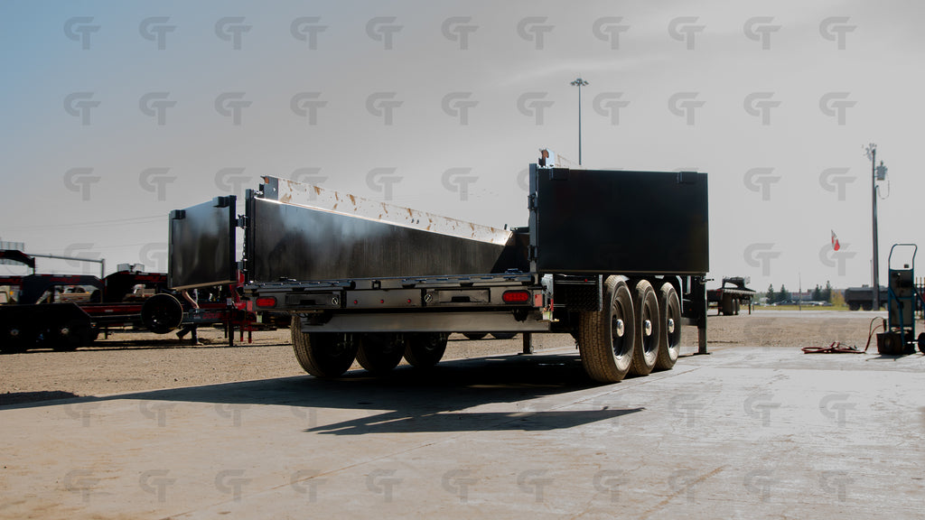 2027 Double A 16' Gooseneck Dump Trailer - 24150LB GVW - 36519