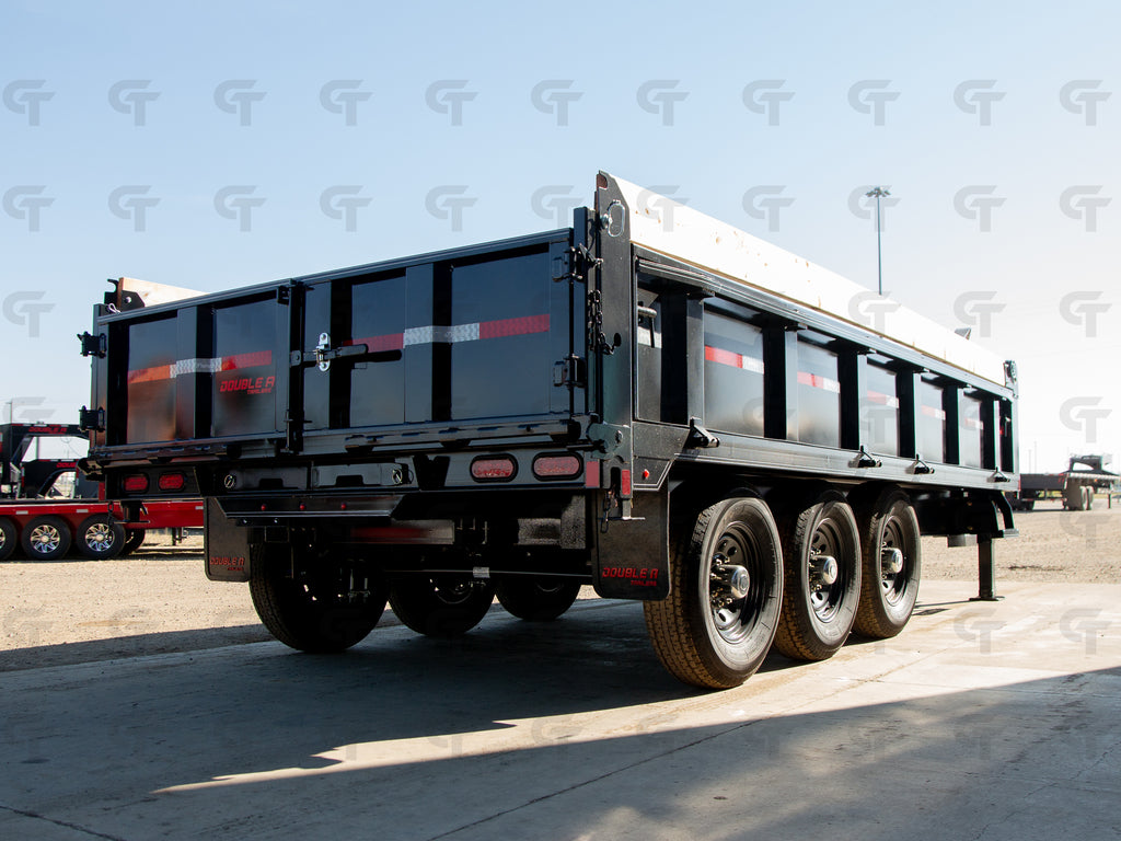 2027 Double A 16' Gooseneck Dump Trailer - 24150LB GVW - 36423