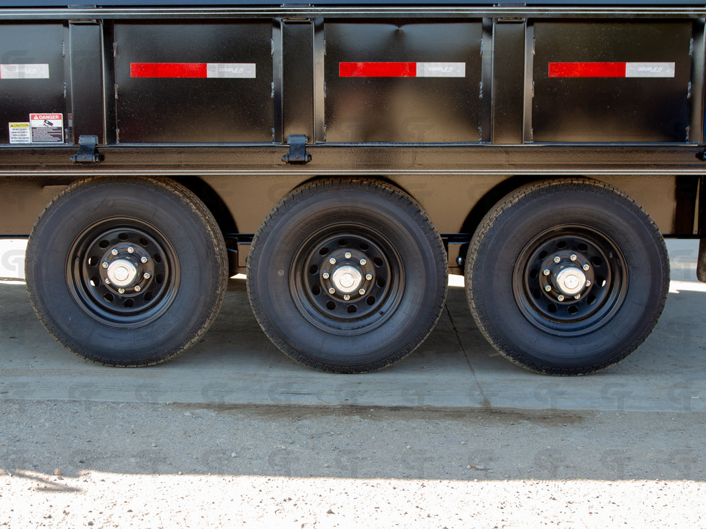 2027 Double A 16' Gooseneck Dump Trailer - 24150LB GVW - 36423