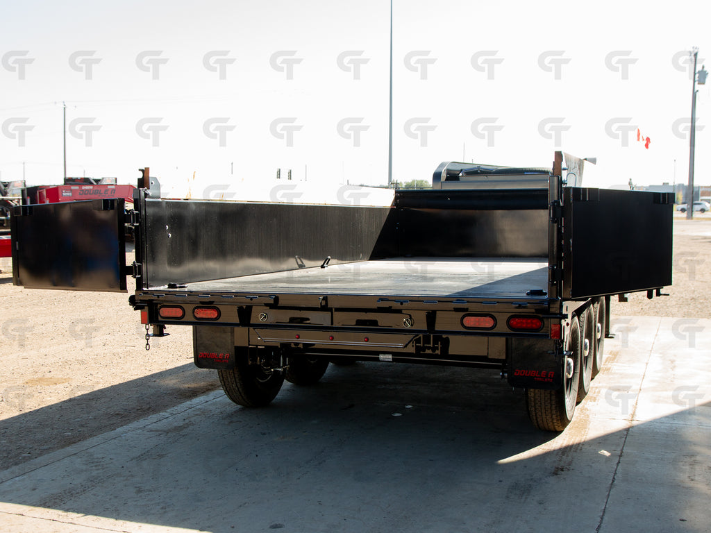 2027 Double A 16' Gooseneck Dump Trailer - 24150LB GVW - 36423