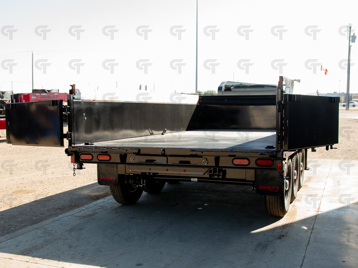 2027 Double A 16' Gooseneck Dump Trailer - 24150LB GVW - 36423